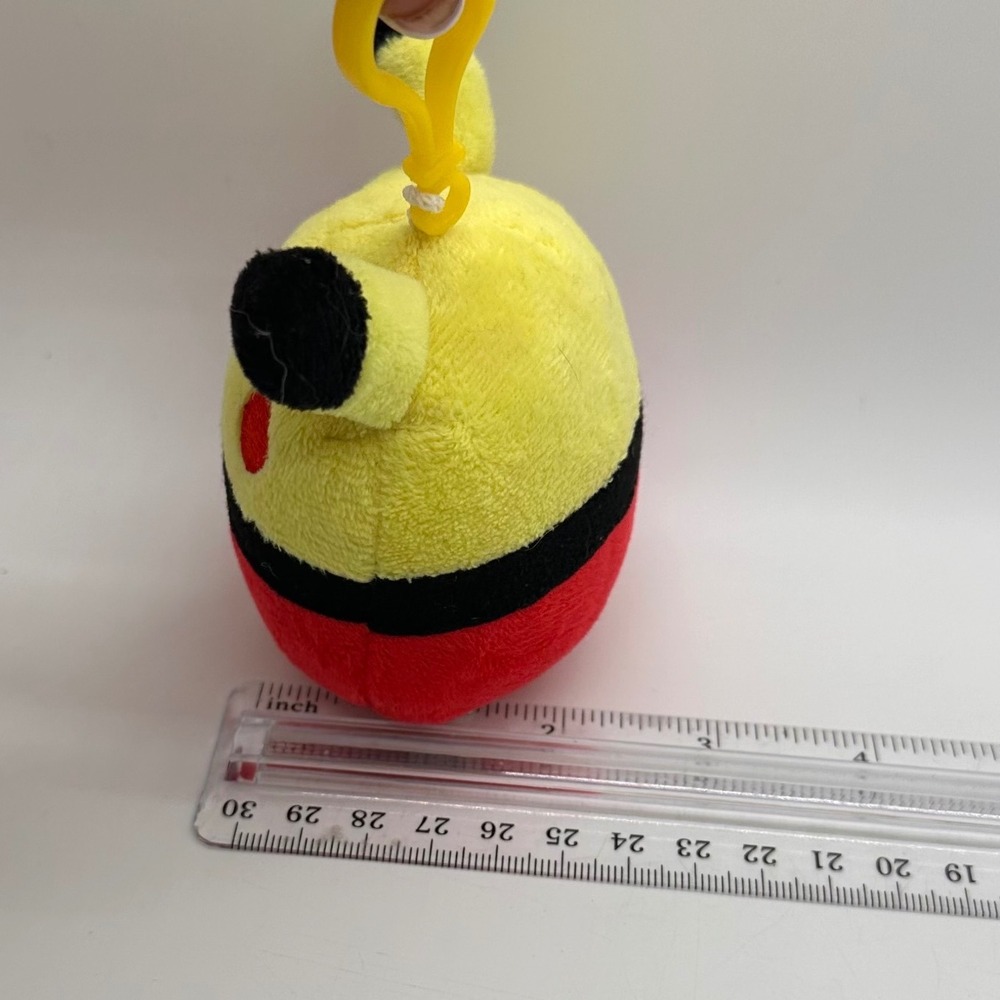 Pokemon Pikachu Plush Ball Clip On Keychain Cute Character Toy Stuffed Gamer - Picture 7 of 7